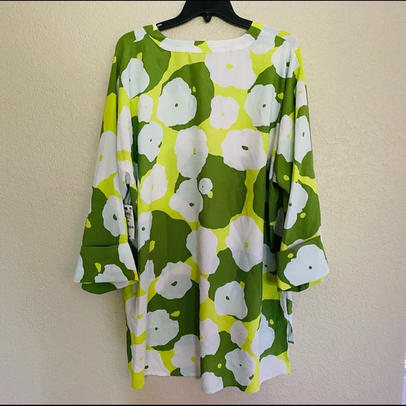 Alfani garden oasis Printed Swing Top - Picture 2 of 3